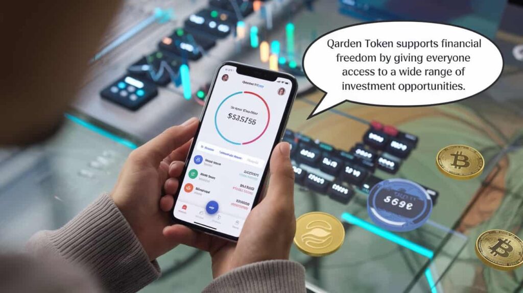 How Does Qarden Token Support Financial Freedom?