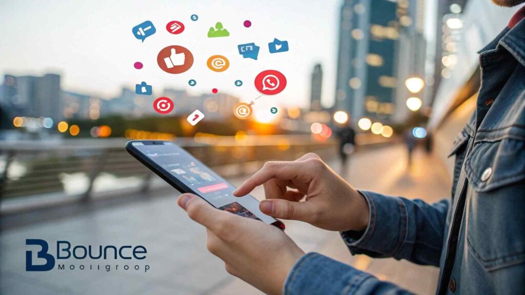 How does bouncemediagroup.com impact social media platforms?