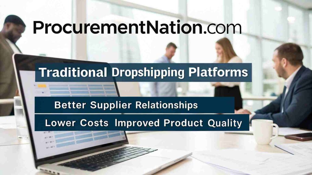 What Are the Benefits of Using ProcurementNation.com Over Traditional Dropshipping Platforms?