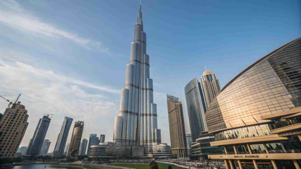 Tallest Skyscraper: Burj Khalifa (Dubai, UAE)