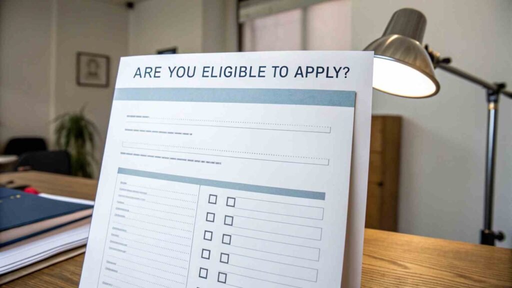 Are You Eligible to Apply?